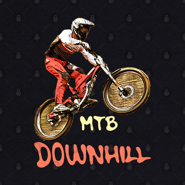 vtt mtb downhill by rickylabellevie